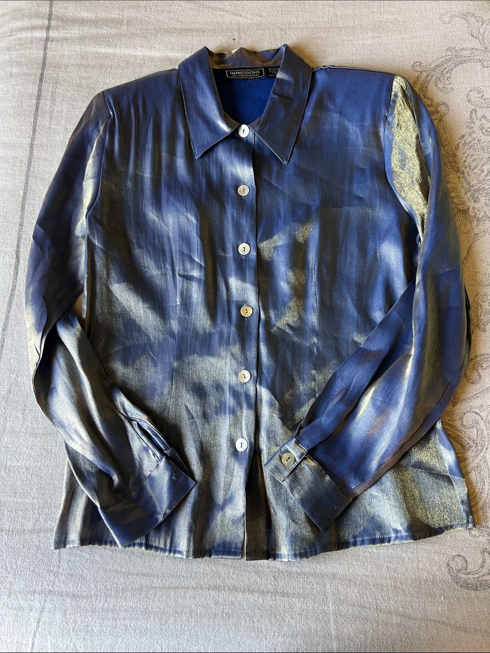 Impressions Iridescent Blouse